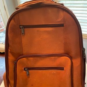 Men’s Wilson Computer Leather Backpack (Gently used)